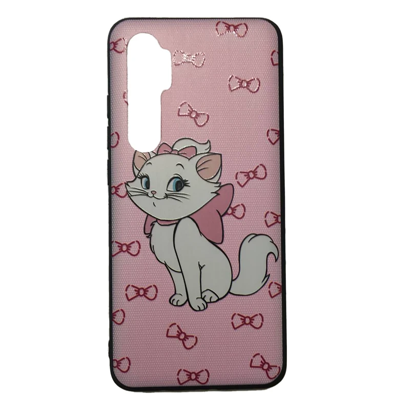 کاور طرح گربه کد 03 مناسب برای گوشی موبایل شیائومی Mi Note 10 Lite