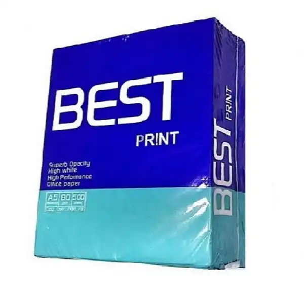 کاغذ A5 بست پرینت کد 031 بسته 500 عددی