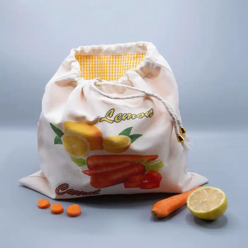 کیسه سبزی مدل میوه بسته 5 عددی