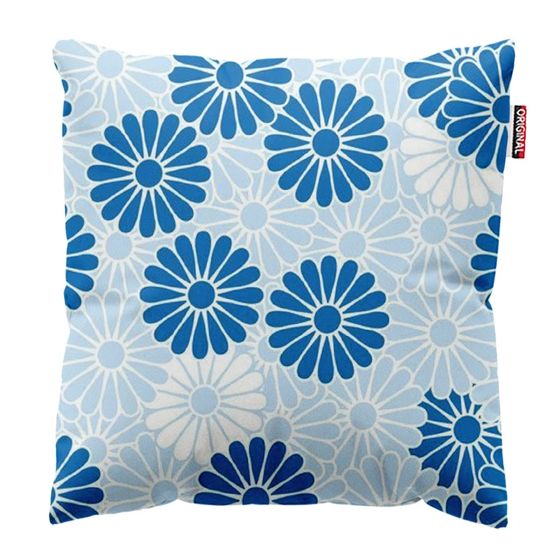 کوسن پاد آفرین طرح گل کد 5114 سایز 30*30 سانتی متر 