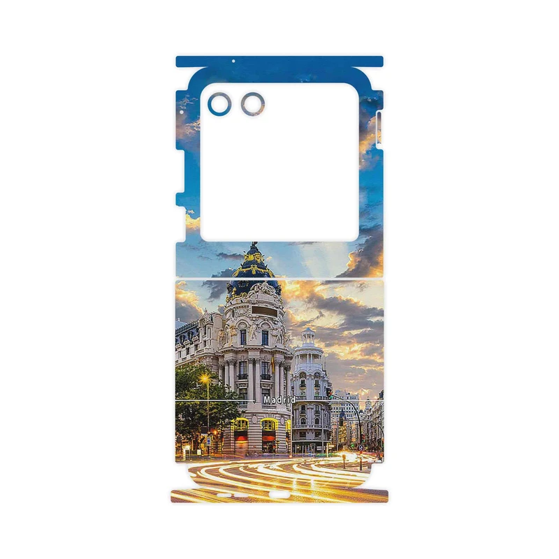 برچسب پوششی ماهوت مدل City of Madrid-FullSkin مناسب برای گوشی موبایل موتورولا Razr 40 Ultra