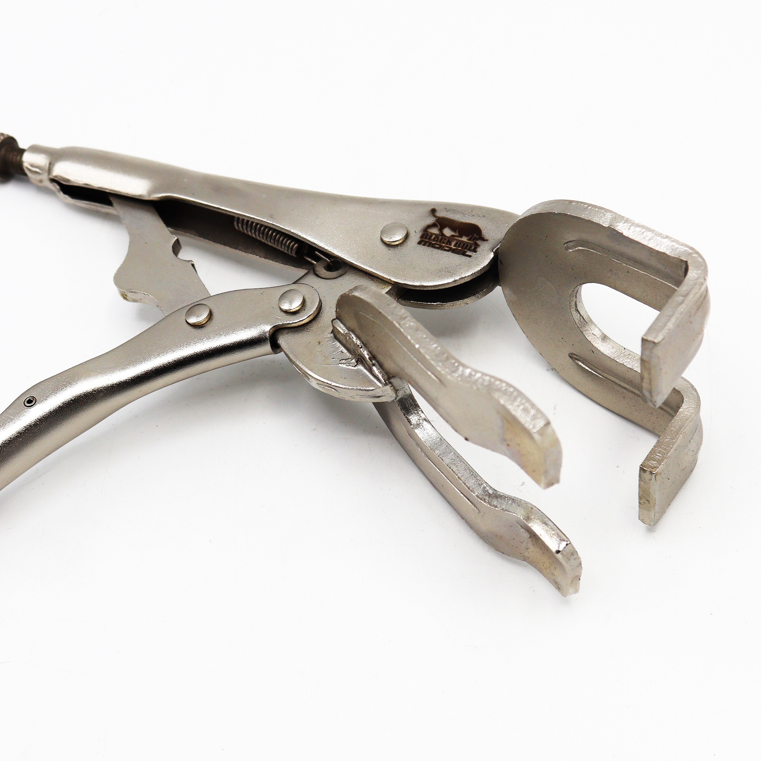 انبر قفلی دو شاخ مدل بلک بول کد YP-VARAGHGIR سایز 9 اینچ