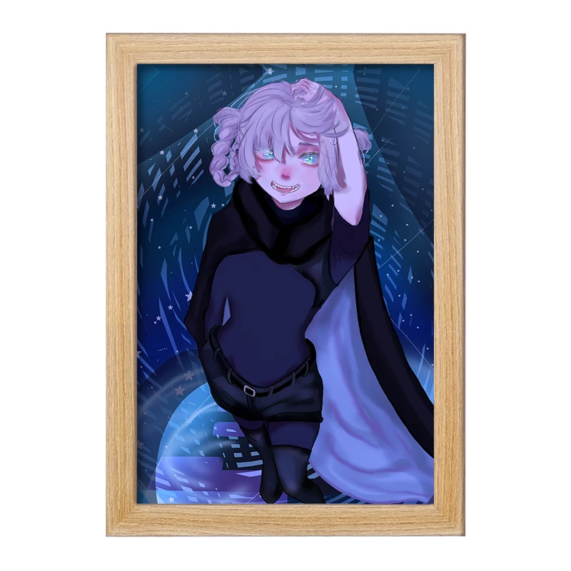 تابلو خندالو مدل نازونا ناناکوسا انیمه کال آف نایت Call of the Night  کد 17816