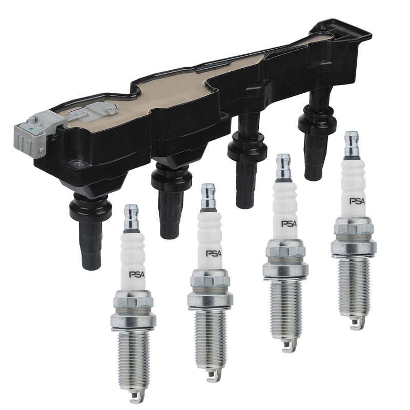 کوئل و شمع پژو مدل PEU207206 مناسب برای پژو 206 تیپ 5 مجموعه 5 عددی