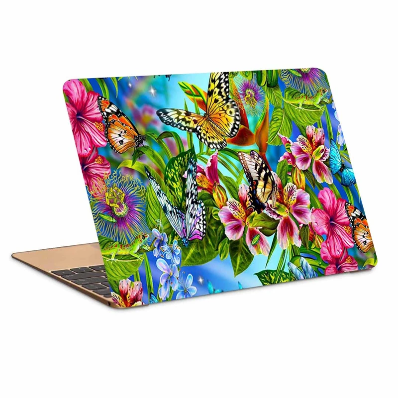 استیکر لپ تاپ طرح Butterflies کد N-70مناسب برای لپ تاپ 15.6 اینچ