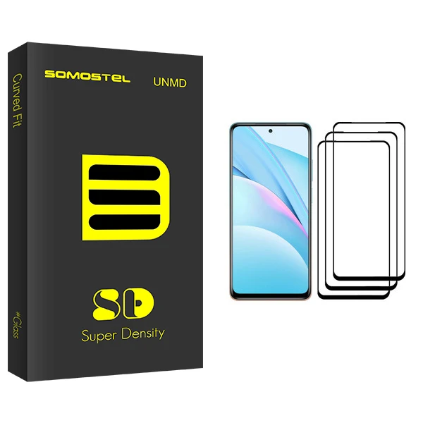 محافظ صفحه نمایش سوماستل مدل Sd Glass مناسب برای گوشی موبایل شیائومی Mi 10T Lite 5G بسته سه عددی
