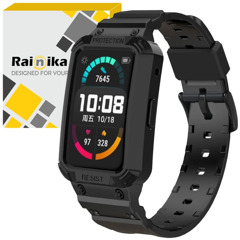 بند رینیکا مدل Armor Band 67 مناسب برای ساعت هوشمند آنر بند 6 و 7 / هوآوی بند 6 و 7