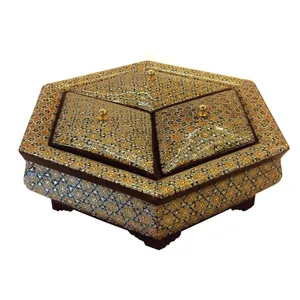شکلات خوری خاتم لوح هنر طرح سه درب کد 1057
