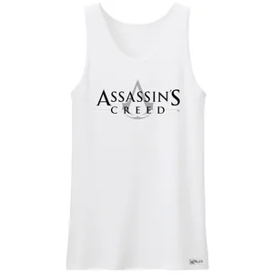 تاپ مردانه مدل ASSASSINS کد PR11 رنگ سفید