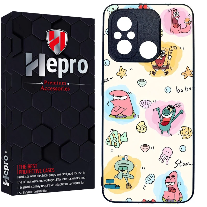 کاور هپرو طرح فانتزی مدل TPU مناسب برای گوشی موبایل شیائومی Poco C55