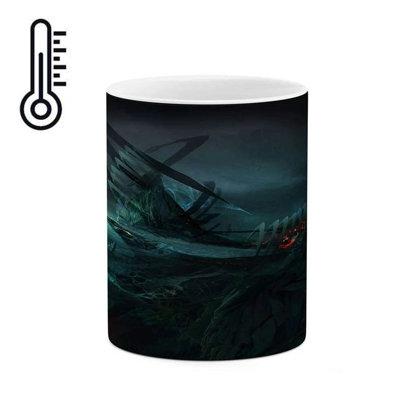 ماگ حرارتی کاکتی مدل انیمه کد mgh17608