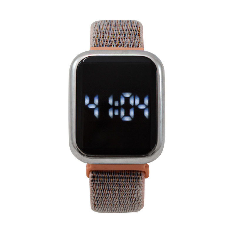 ساعت مچی دیجیتال زنانه مدل بند پارچه ایی S255 ساعت مچی دیجیتال زنانه مدل بند پارچه ایی S255