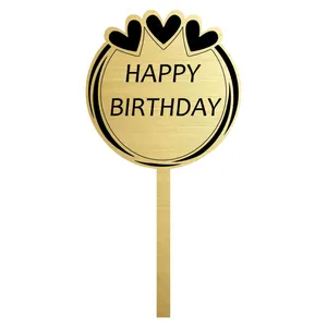تاپر کیک مدل happy birthday