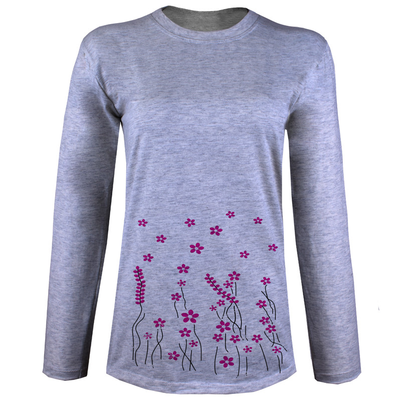 تی شرت آستین بلند زنانه