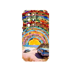 MAHOOT Collage of Orange Sky Cover Sticker for Huawei P40 Pro Plus