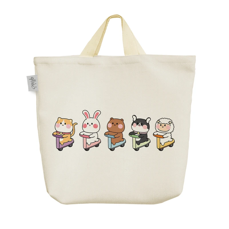 ساک خرید خندالو مدل حیوانات بامزه کد H1451