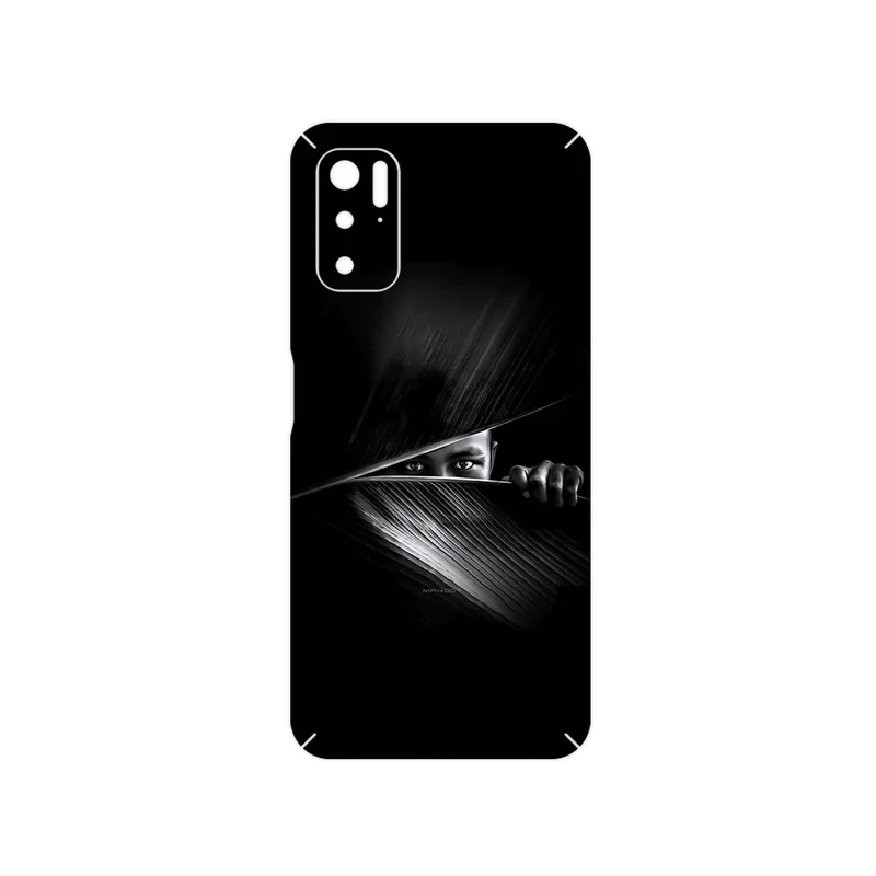 برچسب پوششی ماهوت مدل Black Portrait مناسب برای گوشی موبایل شیائومی Poco M3 Pro 5G