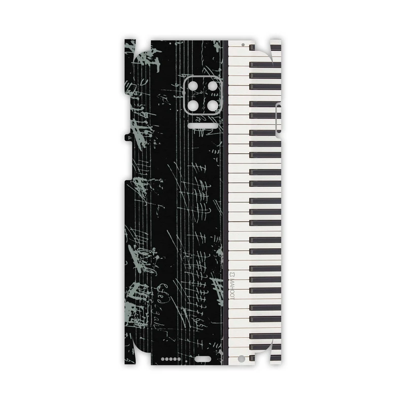 برچسب پوششی ماهوت مدل Piano-Instrument-FullSkin مناسب برای گوشی موبایل شیائومی Redmi Note 9s