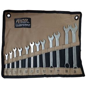 آچار یکسر تخت و یکسر رینگی ریکو تولز مدل RC6-22 مجموعه 12 عددی