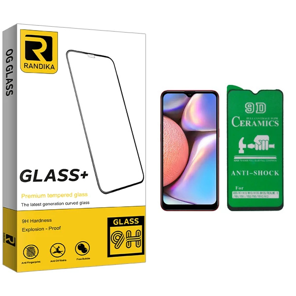 محافظ صفحه نمایش 9D راندیکا مدل GLD مناسب برای گوشی موبایل سامسونگ  Galaxy A10 / A10s / M10 / M10s
