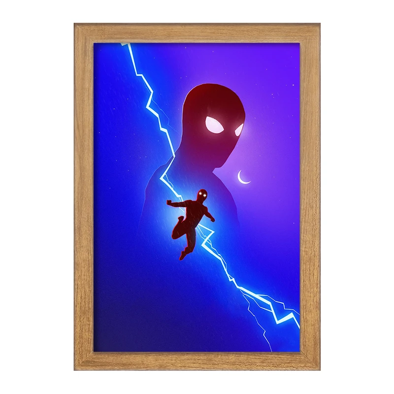 تابلو خندالو مدل مرد عنکبوتی (Spider Man) کد F1823