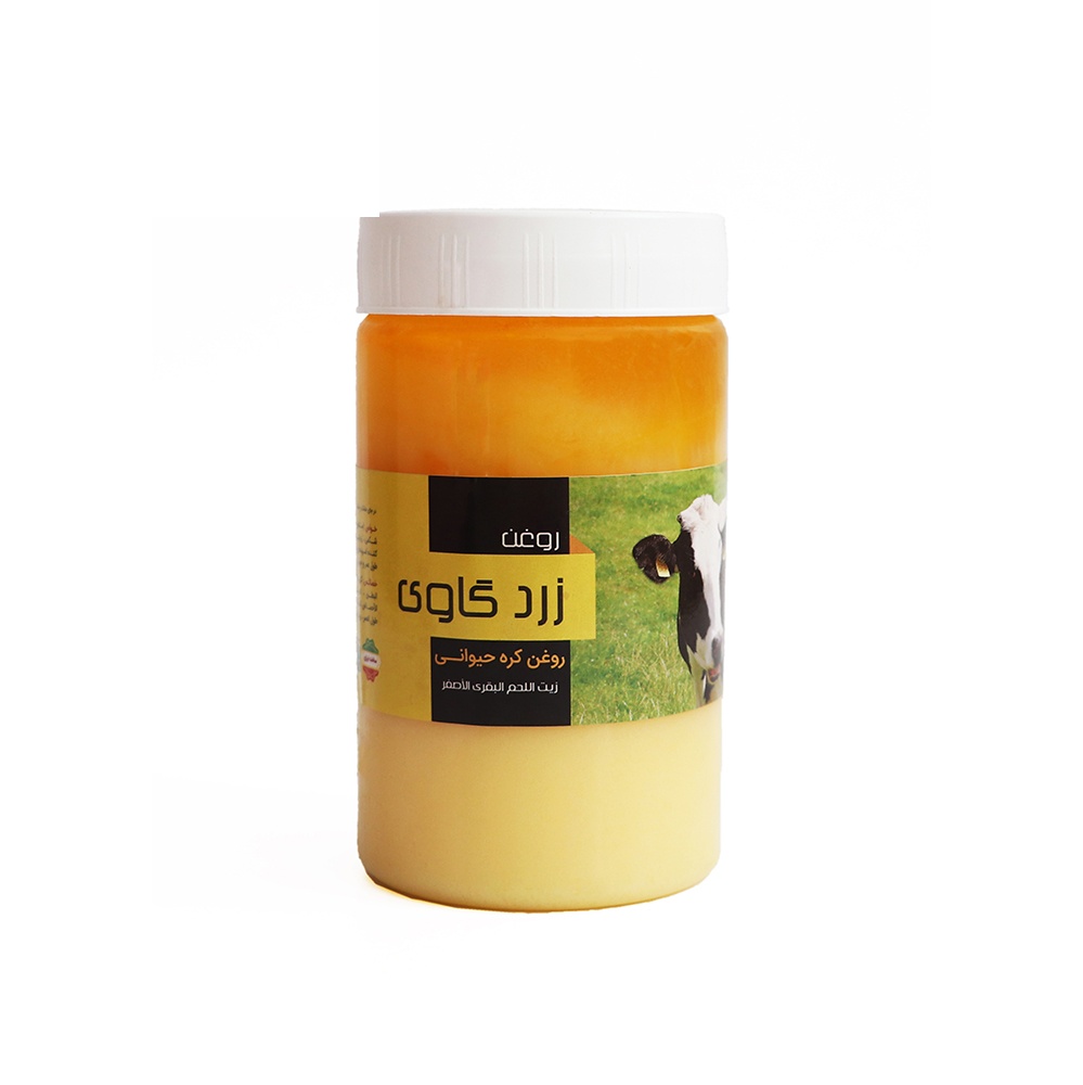 روغن زرد گاوی کره خامه فدک - 500 گرم