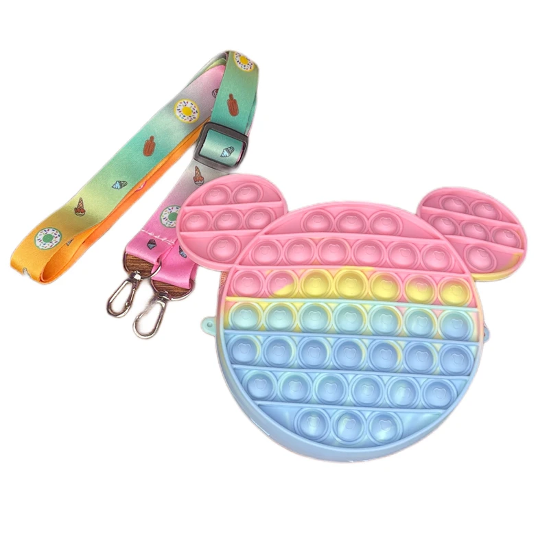 فیجت ضد استرس مدل پاپیت سلیکونی طرح کیف