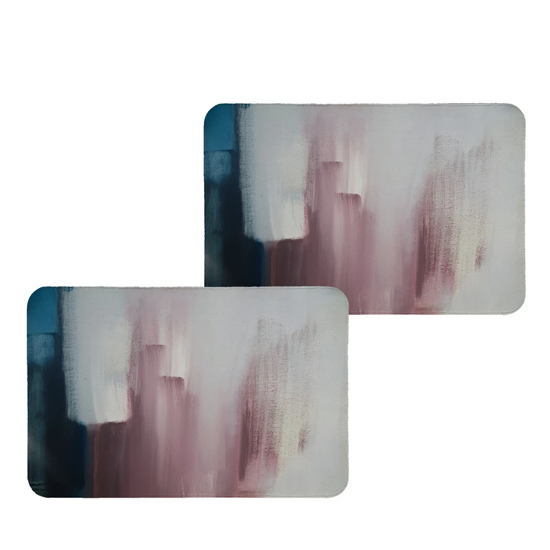 زیربشقابی طرح رنگ کد 9148 بسته 2 عددی 