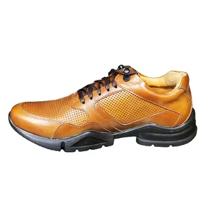 کفش روزمره مردانه مدل تمام چرم طبیعی کد 029