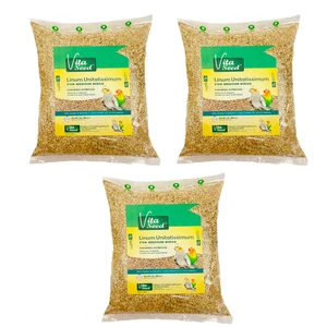 غذای پرندگان ویتاسید مدل تخم کتان وزن 4500 گرم بسته 3 عددی
