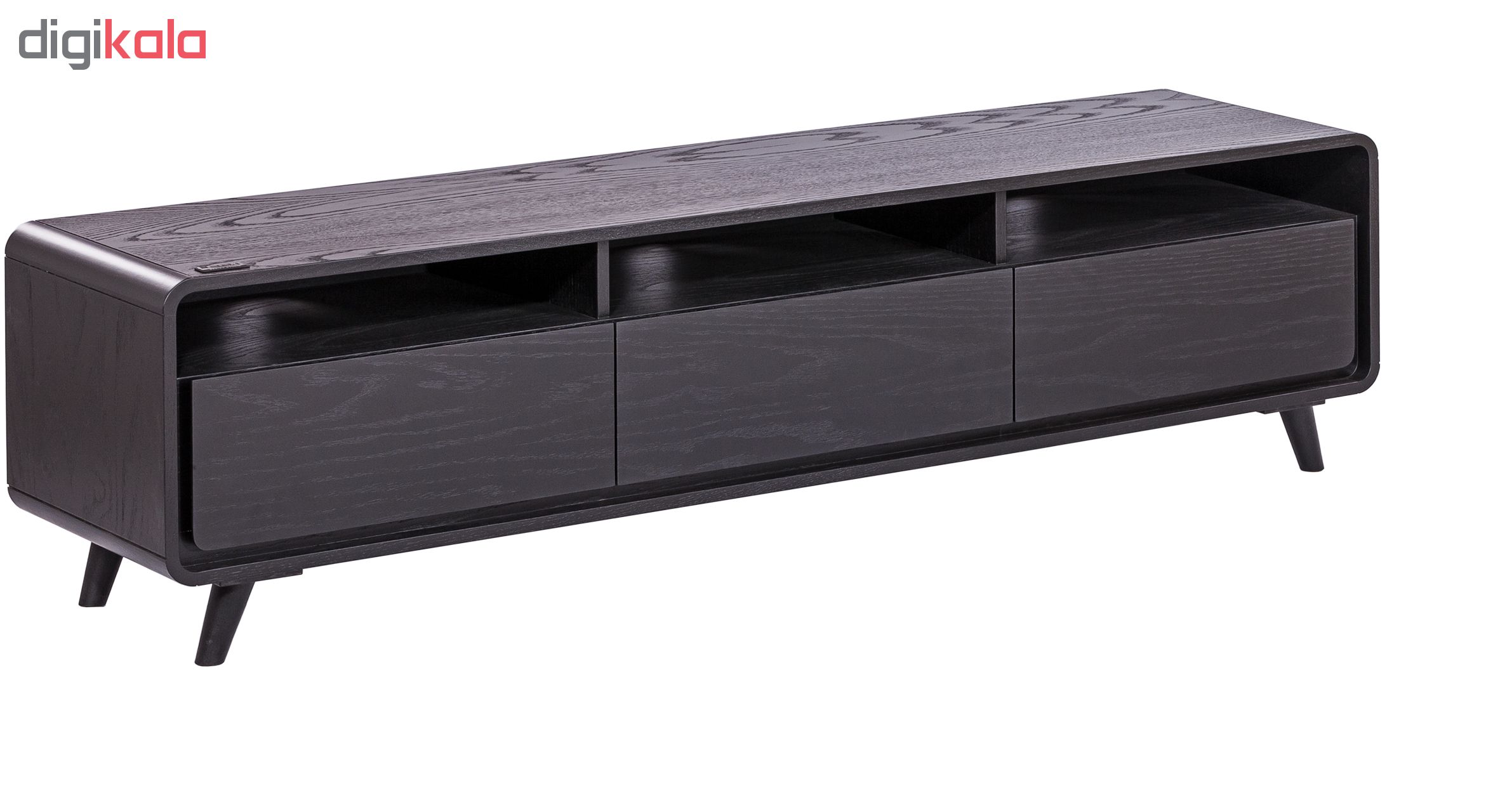 میز تلویزیون آیلکس مدل LONIZ 3D-BLACK WASH-200