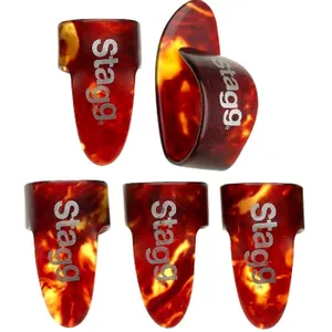 ست پیک پنج انگشتی گیتار استگ مدل FPS-M سایز متوسط