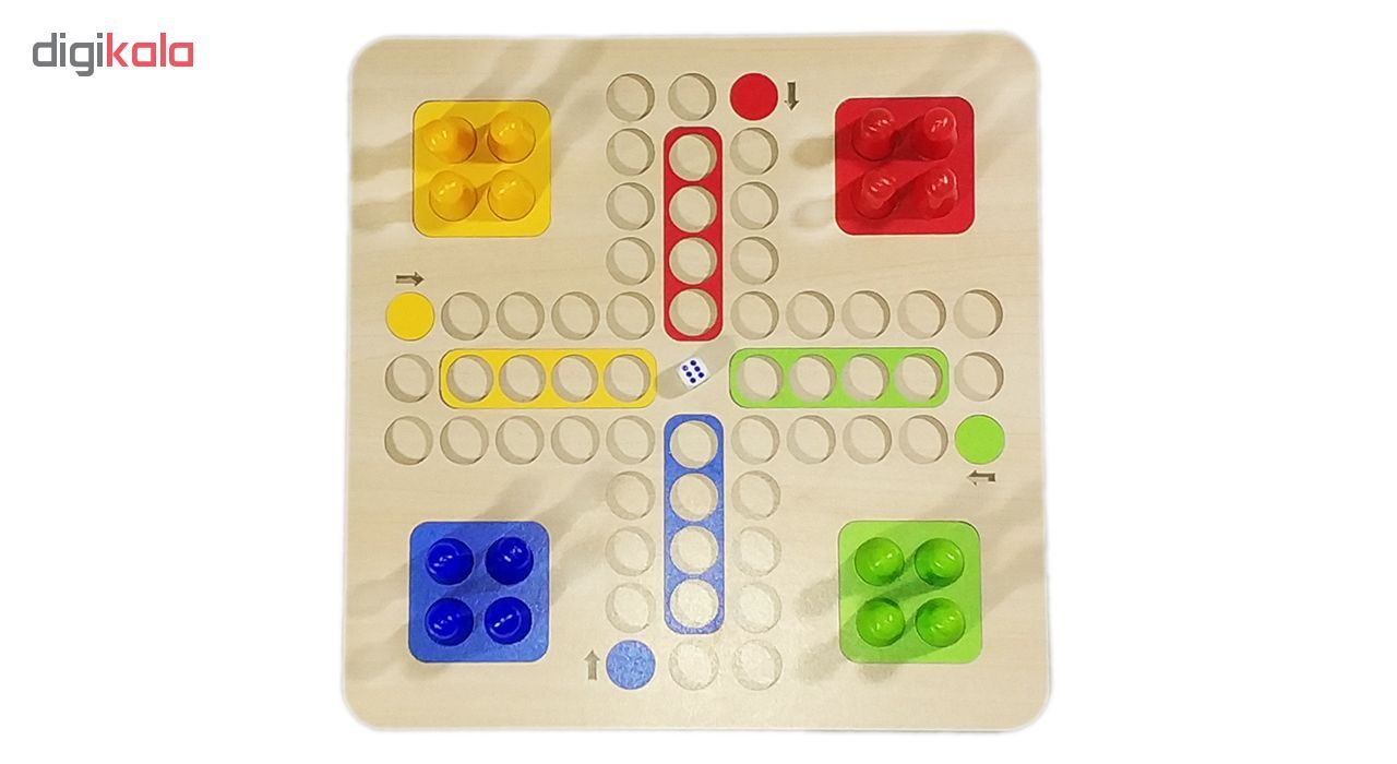 بازی فکری مانی تویز مدل منچ و دوز Ludo