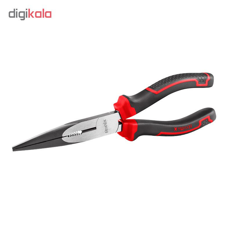 انبر دم باریک رونیکس مدل RH-1366 سایز 6 اینچ