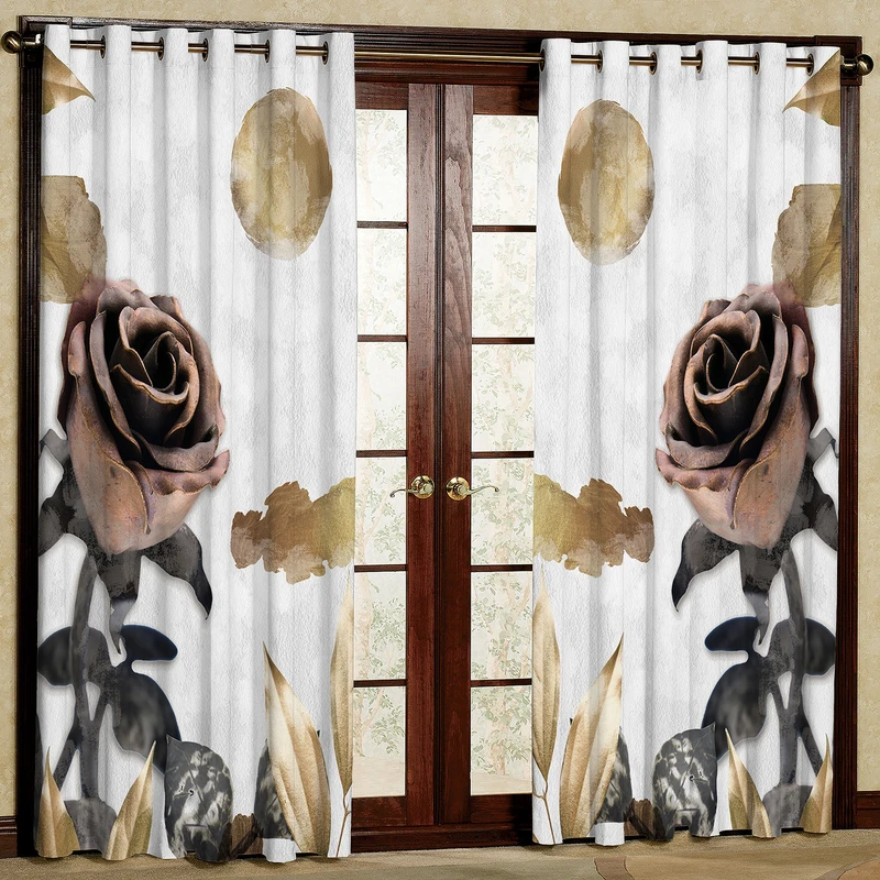  پرده مدل مخمل پانچی کد 2357 سایز 140x280 سانتی متر