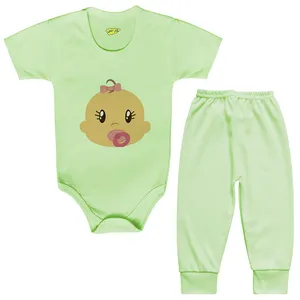 ست بادی و شلوار نوزادی کارانس مدل BSTG-3035