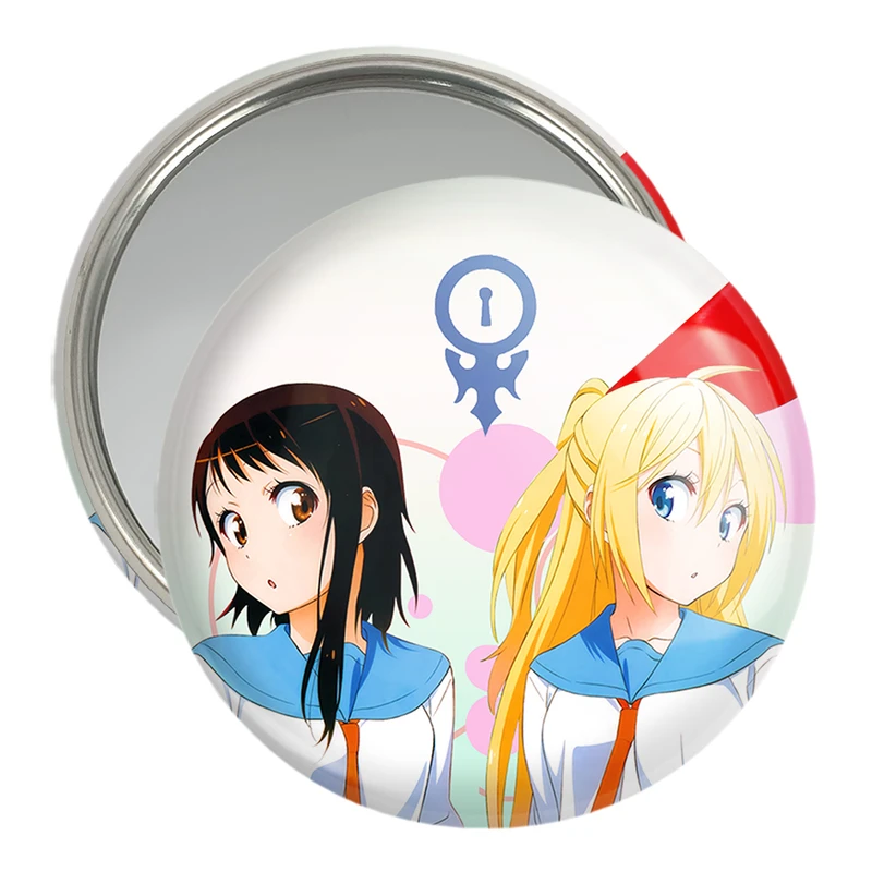 آینه جیبی خندالو مدل اونودرا انیمه عشق دروغین  کد 17210