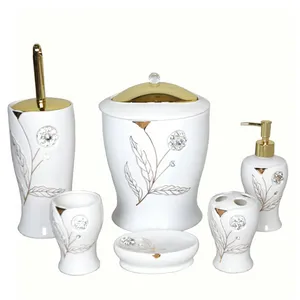 ست سرویس بهداشتی 6 تکه طرح Rooz 01