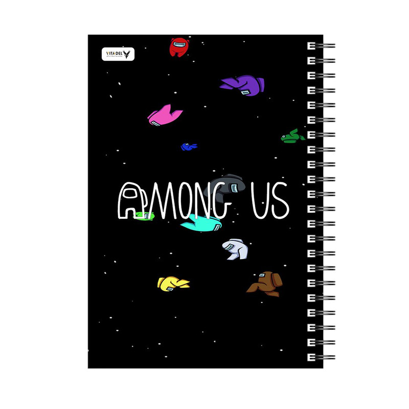 دفتر 120 برگ ویتادل طرح امانگ آس مدل 2