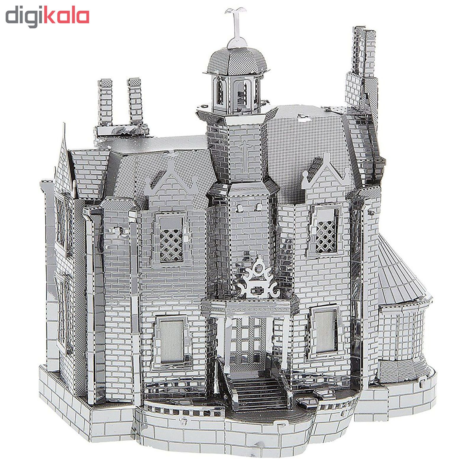 پازل فلزی سه بعدی - مدل BMK ghost castle