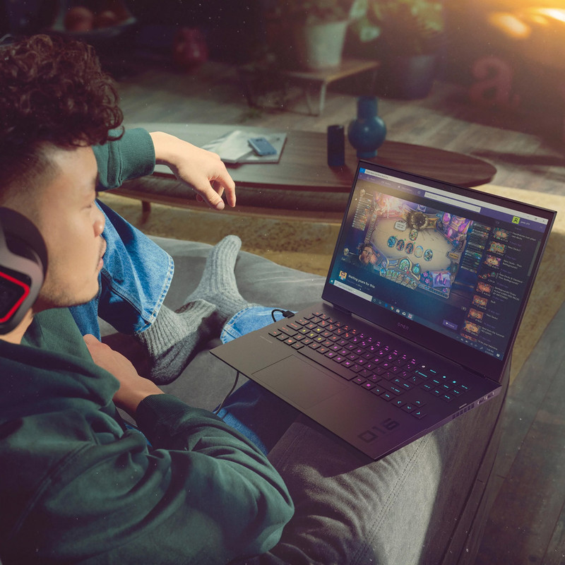 لپ تاپ 16.1 اینچی اچ‌ پی مدل Omen 16 Gaming 16-WF0083dx-i9 13900HX-64GB DDR5 4800MHz-1TB SSD-RTX4060-FHD-W - کاستوم شده