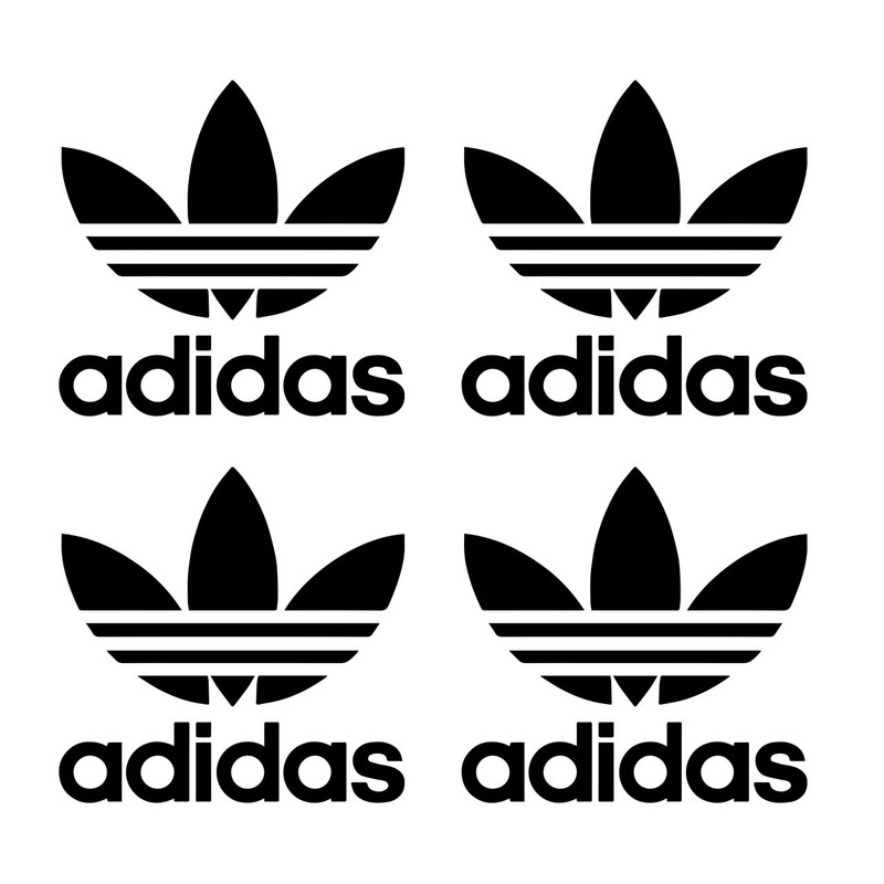 استیکر پارچه و لباس مدل برچسب DTF بسته 4 عددی