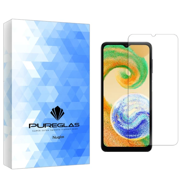 محافظ صفحه نمایش پیور گلس مدل NuGlas مناسب برای گوشی موبایل سامسونگ Galaxy A04s