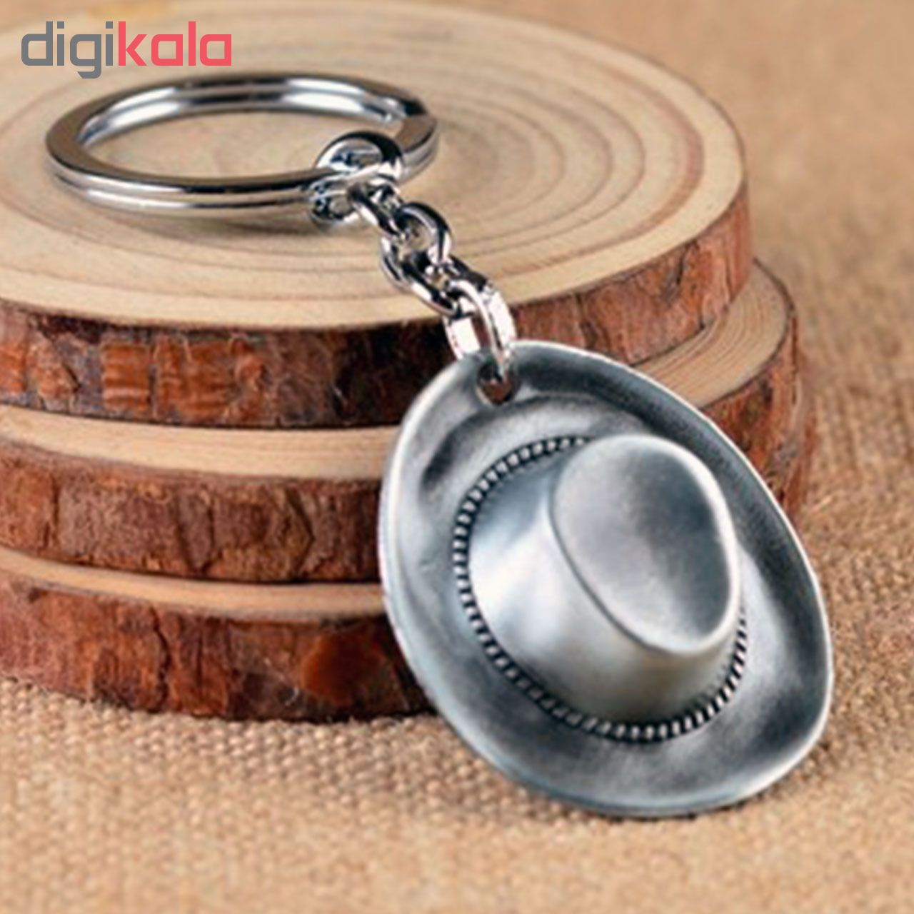 جاسوییچی طرح کلاه کابوی مدل Silver