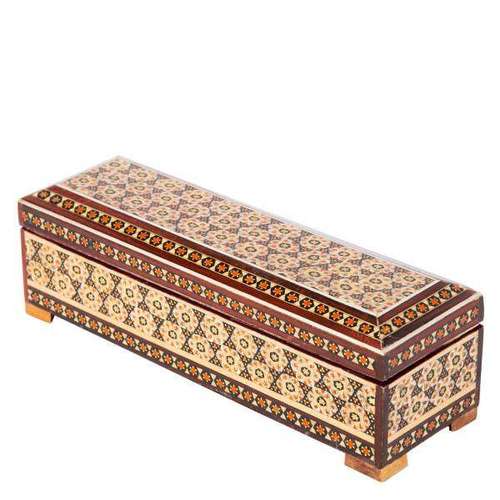 قلمدان خاتم کاری مزروعی مدل KGH7