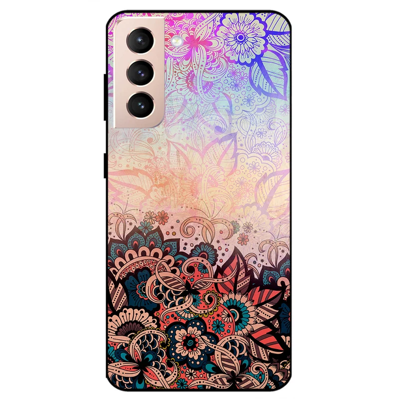 کاور مگافون طرح بته جقه مدل 7727 مناسب برای گوشی موبایل سامسونگ Galaxy S21 Plus 5G   