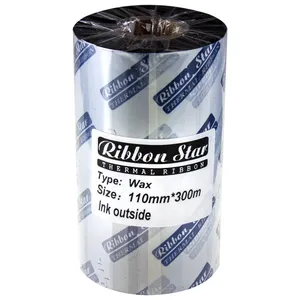 ریبون پرینتر لیبل زن ریبون استار مدل  WAX-110-300