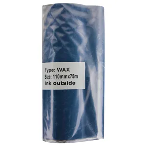 ریبون پرینتر لیبل زن مدل  WAX-110-75