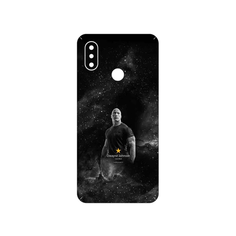 برچسب پوششی ماهوت مدل Dwayne Johnson مناسب برای گوشی موبایل شیائومی Mi 8