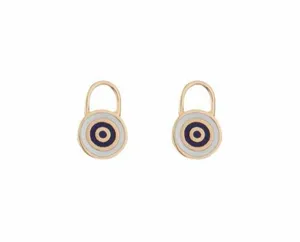گوشواره طلا 18 عیار زنانه الن نار مدل ELME1099